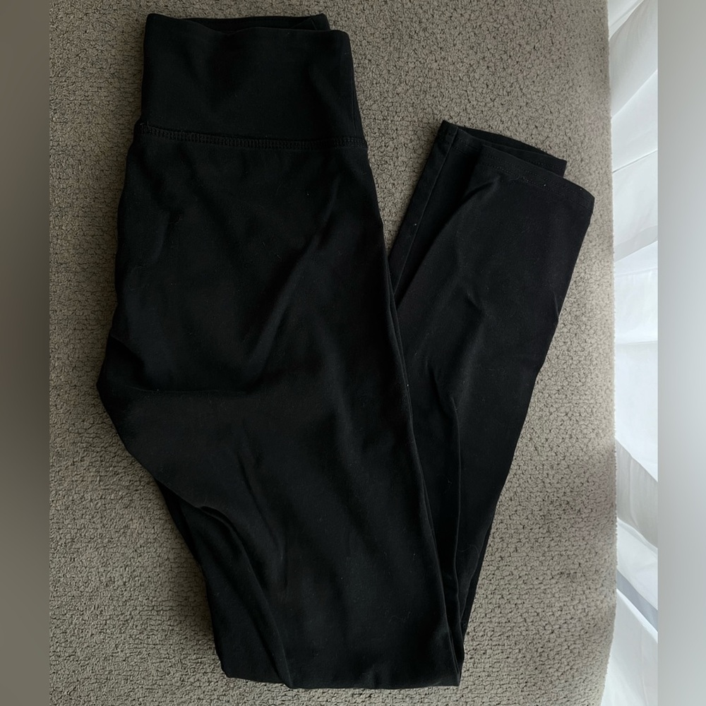 High Waisted Cotton Leggings
